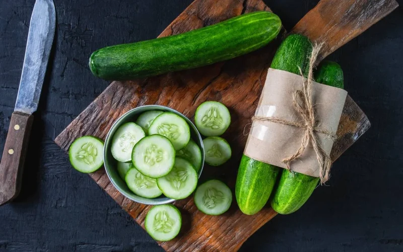 Pepino não é água, mas ajuda a manter o corpo hidratado