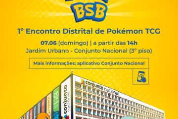 Brasília recebe Torneio Distrital de TCG de Pokémon no Conjunto Nacional neste domingo