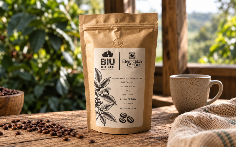 Café Biu do Céu conecta Pernambuco, Minas Gerais e Bahia em nova collab com a Bendito Grão